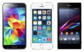Samsung Galaxy S5 vs Apple iPhone 5s vs Sony Xperia Z1